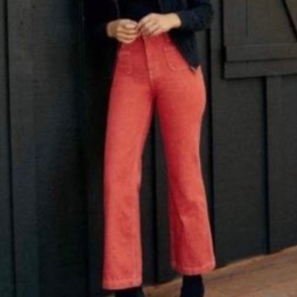 Christy Dawn Lula Orange Jean - Picture 1 of 4